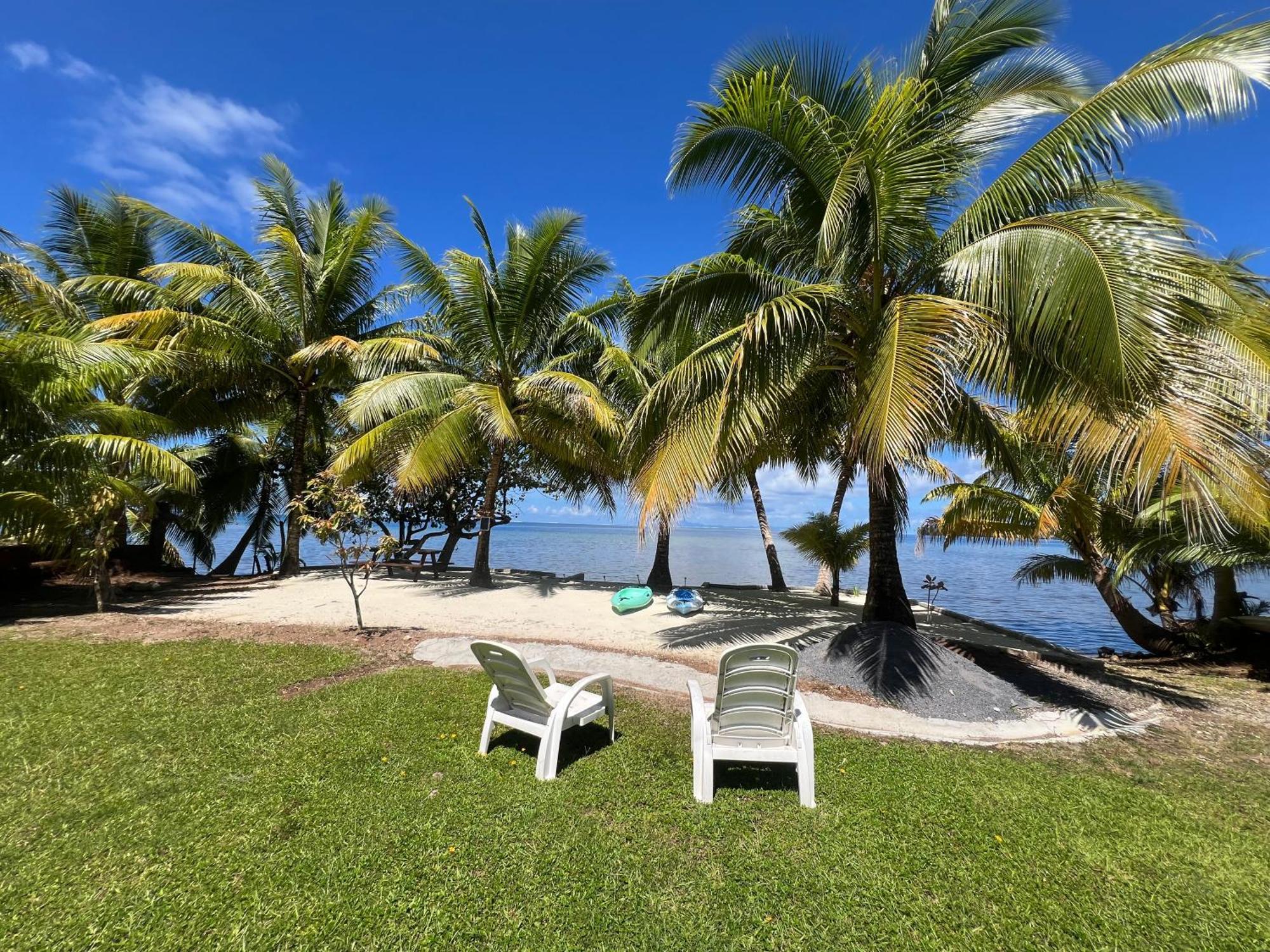 Villa Fare Mama Rota - Au Bord De L'Ocean Taputapuapea Exterior foto